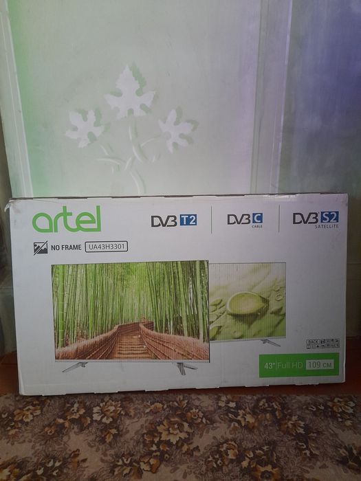 Artel 43' TV tezda sotiladi. Holati zur, usta kurmagan ochilmagan. 
Ju