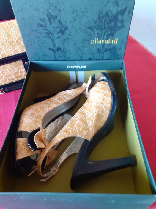 Pantofi și geanta deosebite de ocazie