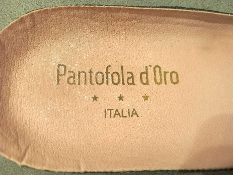 Pantofola d’Oro – оригинални италиански маратонки от велур, номер 39