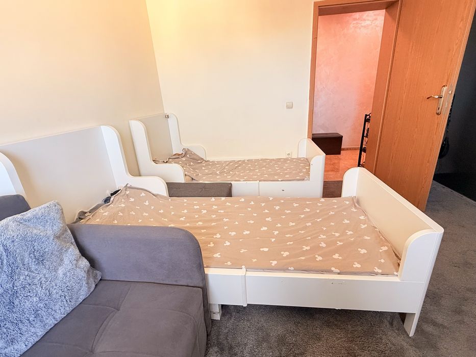 Детско разтегателно (регулиращо) легло с матрак 2 бр