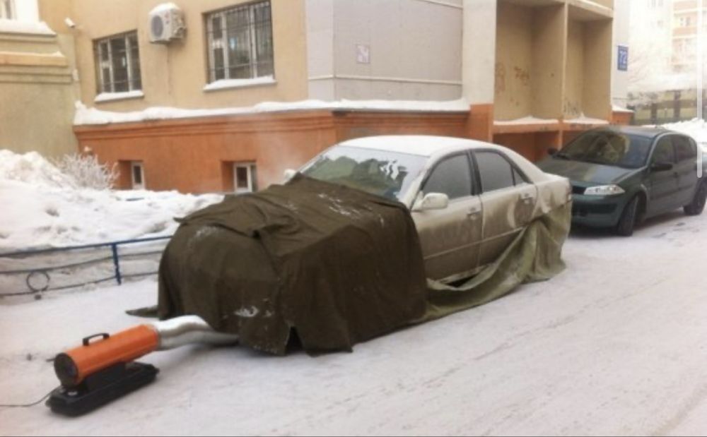 Отогрев вашего авто