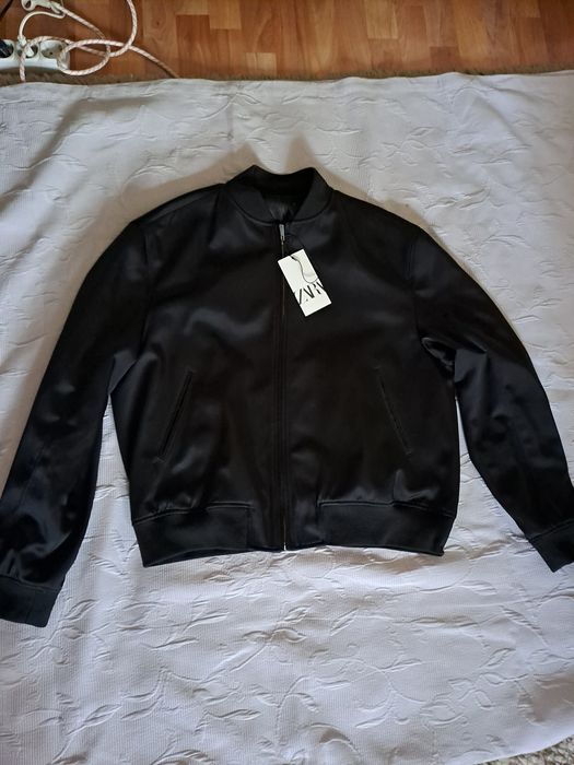 Geaca Bomber Satinata,model Balmain