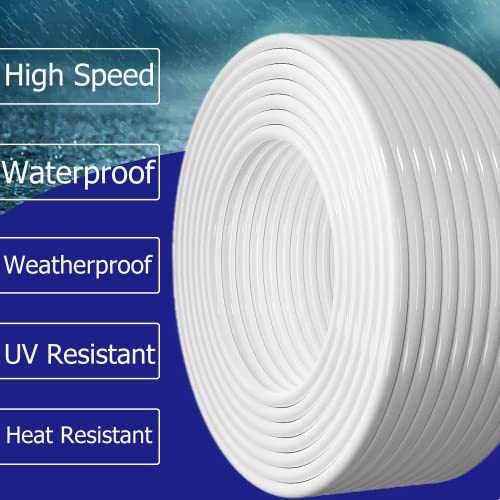 Нов изключително дълъг Високоскоростен интернет кабел 40 метра Cat 6