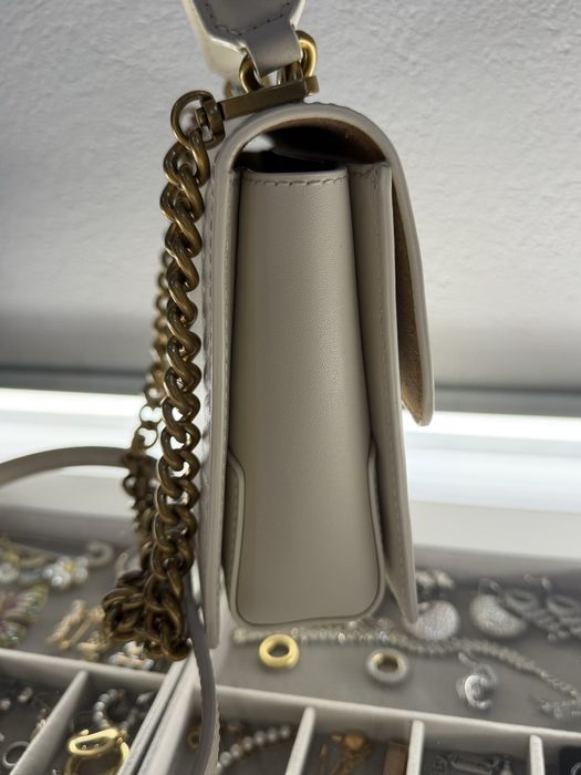 PINKO “Lov on top handle mini light vite”