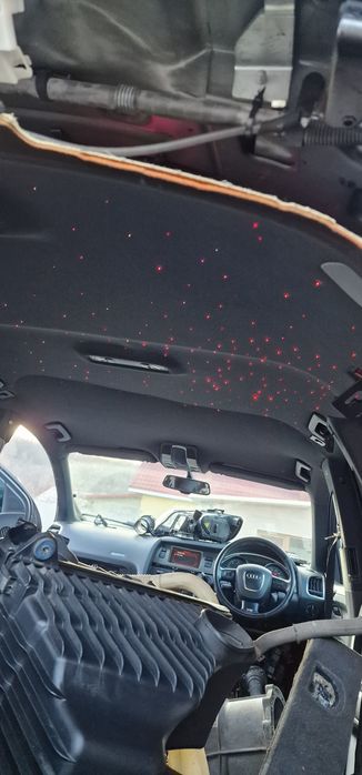 Plafon audi q7 s line negru instelat