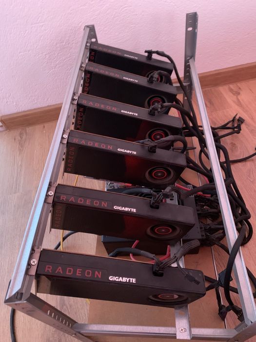 rig 6x gigabyte radeon 8gb