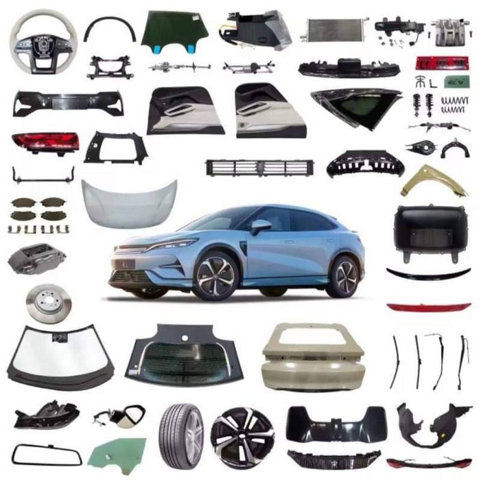 Byd запчасти в ассортименте