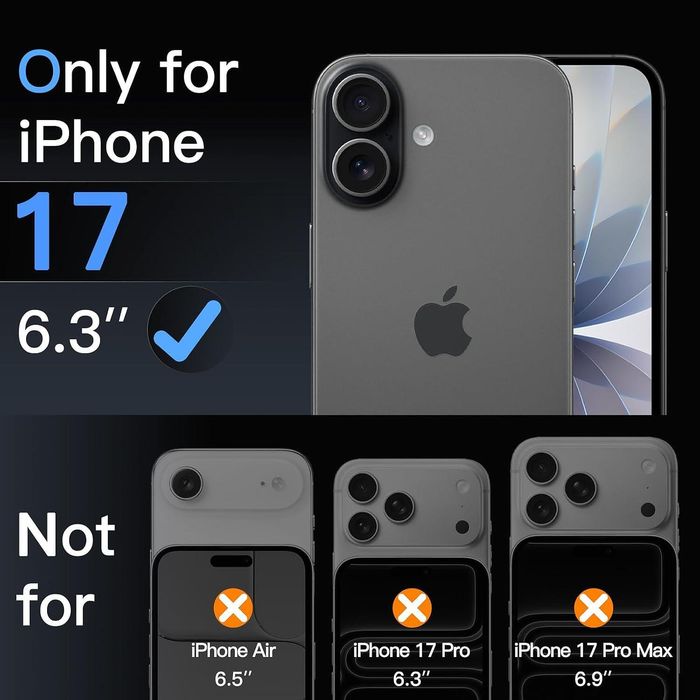 Стъклени рингове за камера за apple iphone 17