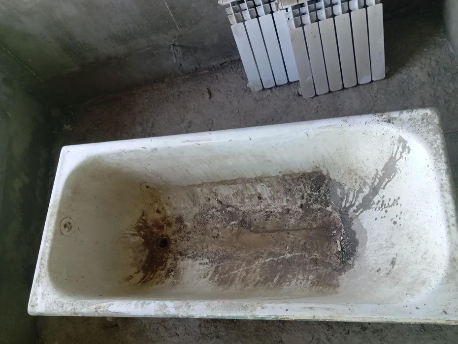 Чугунная ванна..