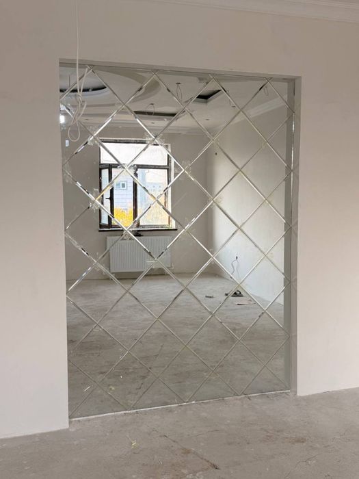 Установка стеклянных изделий а так же орг стекла