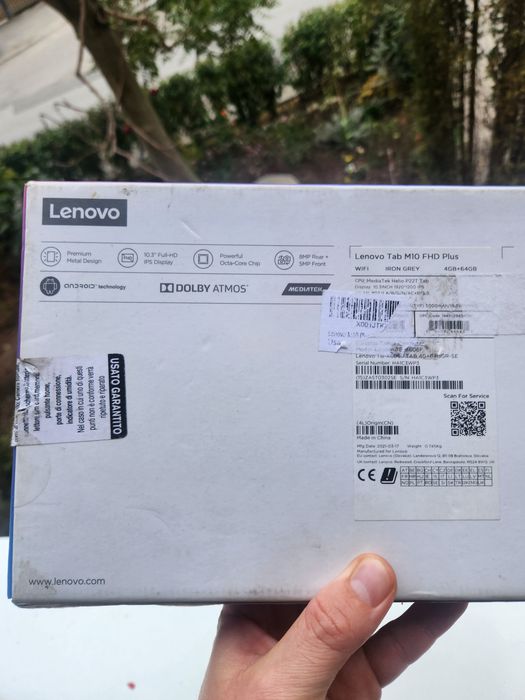 Tableta lenovo m10 fhd plus