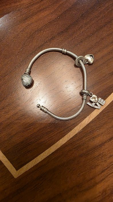 Pandora браслет серебро