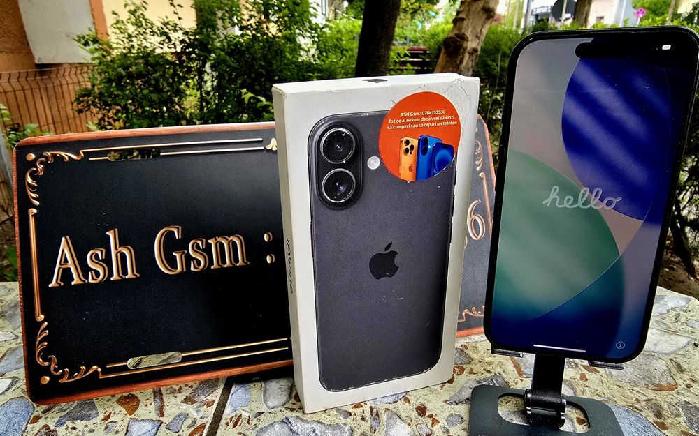 Iphone 16 full box, baterie 100%