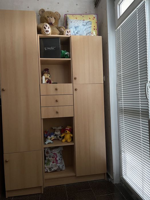 Детска секция цвят бук