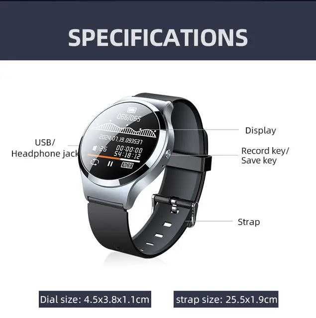 Диктофон, диктафон 1 сутка тўхтовсиз ёзади 8 гб хотирада тиниқ