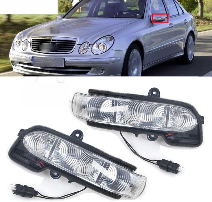 LED Мигачи за Mercedes W211 и  W463 - 100% Оригинална Визия  UV Защита