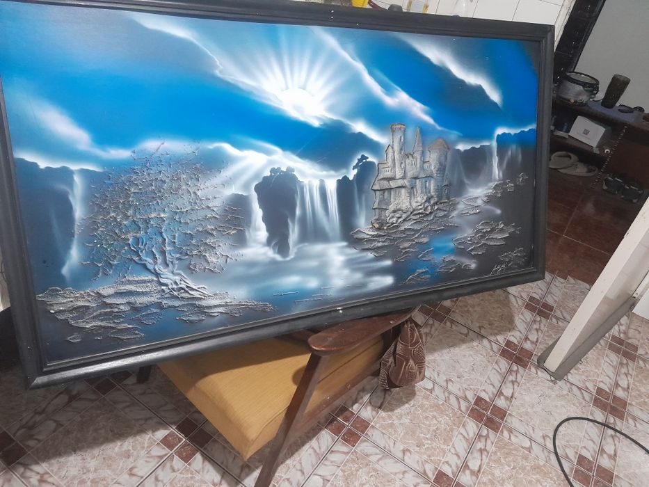 Tablou cu peisaj 3d