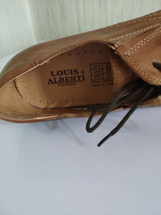 Туфли мужские,кожа.