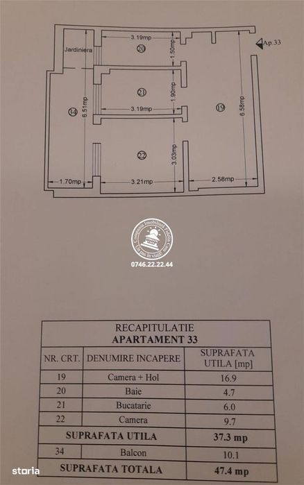 Apartament 2 camere Tatarasi