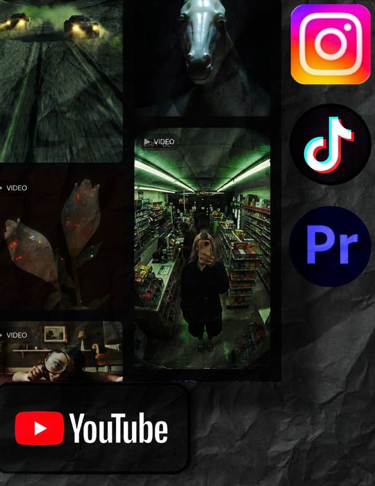 Видеоредактор  видео/reels