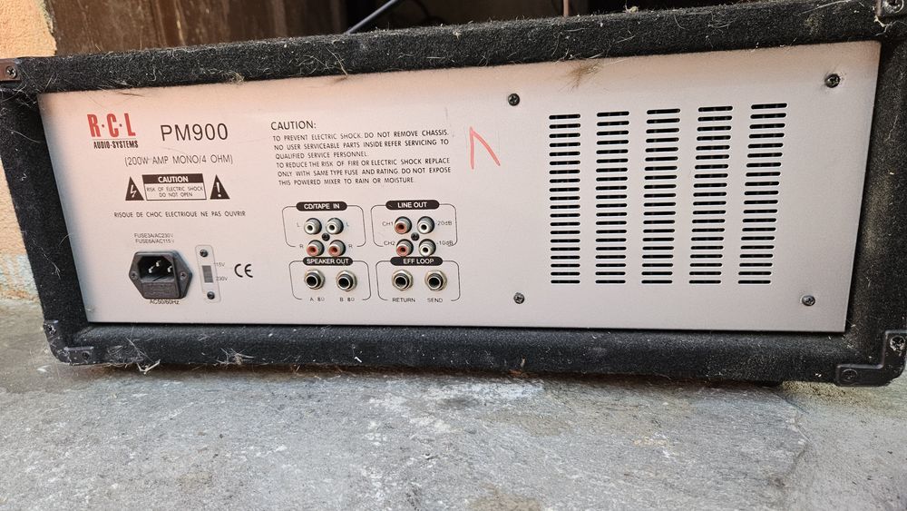 Recording mixer rs -602