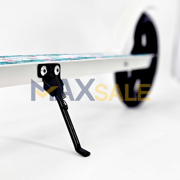 Тротинетка Детска скутер scooter сгъваема бяло и мента колело триколка