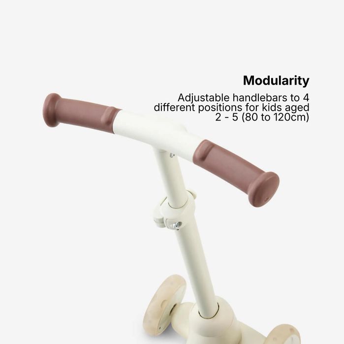 Trotinetă cu 3 roți B500 Moka Copii - No - produs resigilat Decathlon