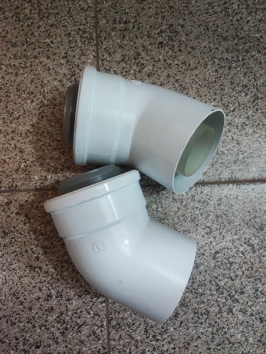 Țeavă evacuare cot centrala termica