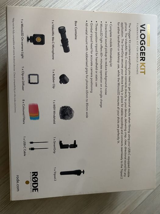 RODE - Vlogger Kit - Чисто нов