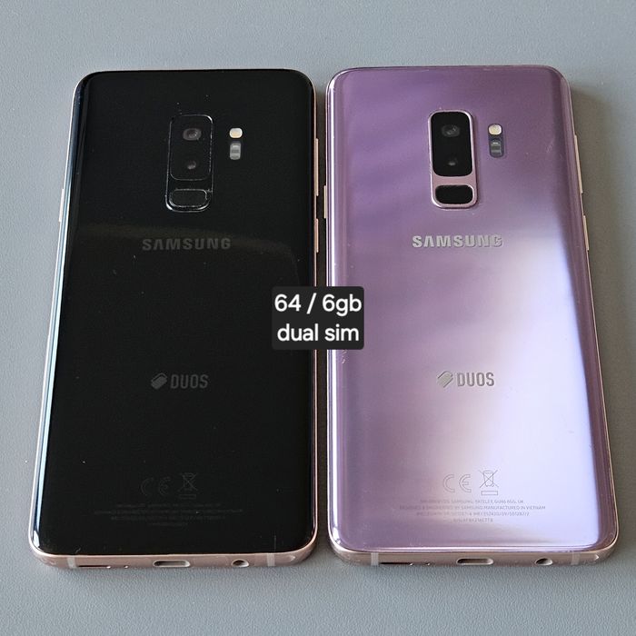 Samsung S9 plus 128 / 64 gb, recondiționate