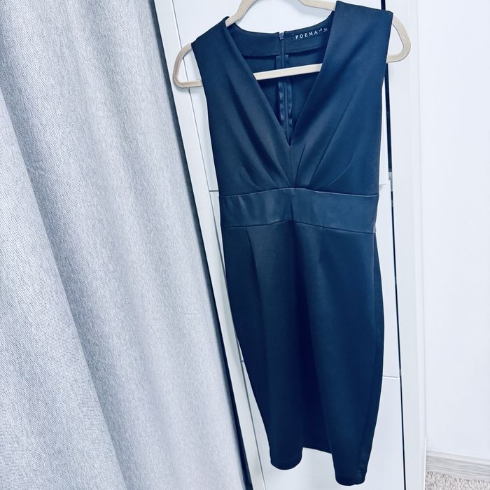 Rochie neagra ocazie Poema