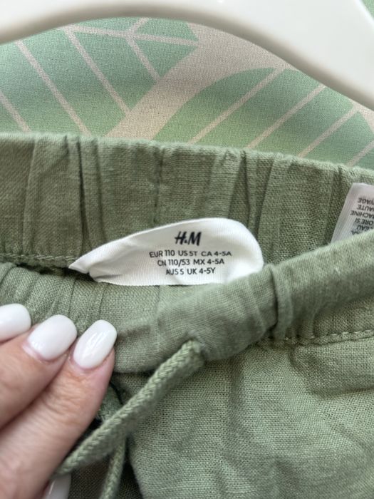 Ленен панталон H&M