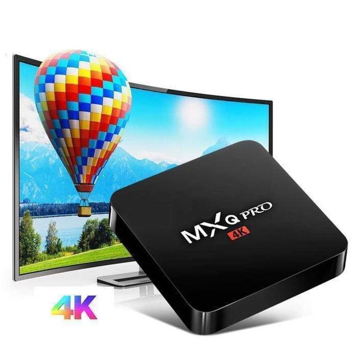 Нови 4K Android TV Box 2GB 16GB MXQ PRO Android TV 9 wifi play store