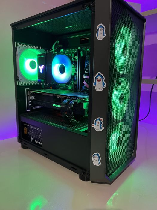 Игровой компьютер 12400f + 2070super