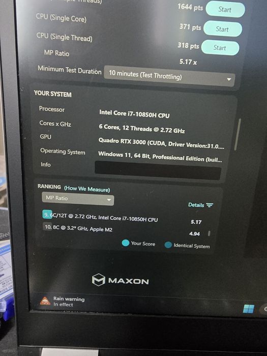 HP ZBook Fury 15 G7 | i7-10850H | 32GB RAM | 1TB NVMe | RTX 3000 6GB