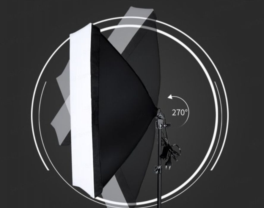 2бр. осветление за фото студио / Софтбокс
