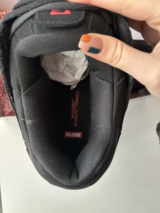 Adidasi skate - black/red - barbati, masura 46