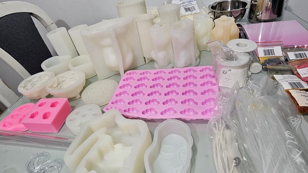 Kit complet lumanari din ceara