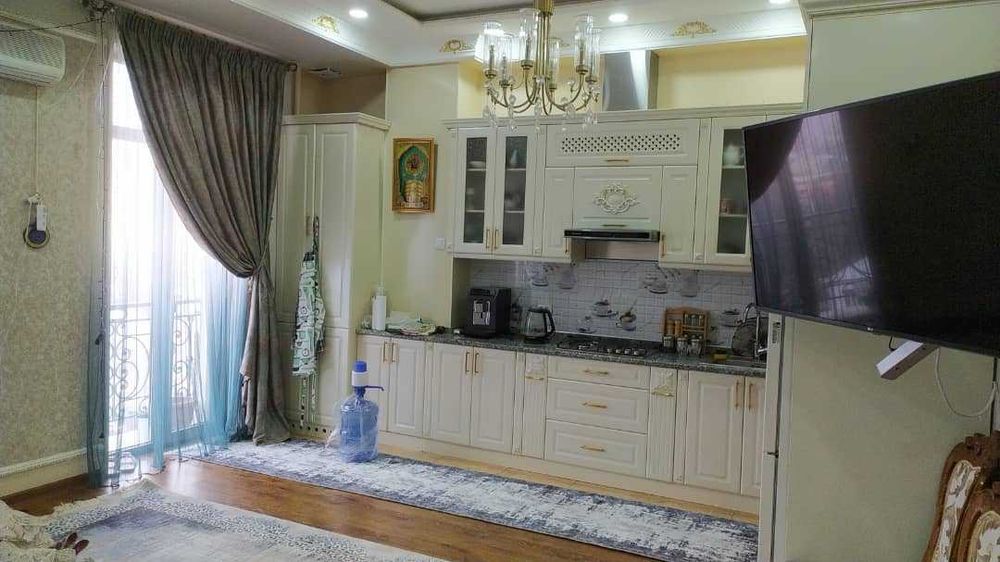 Трёхкомнатная квартира.