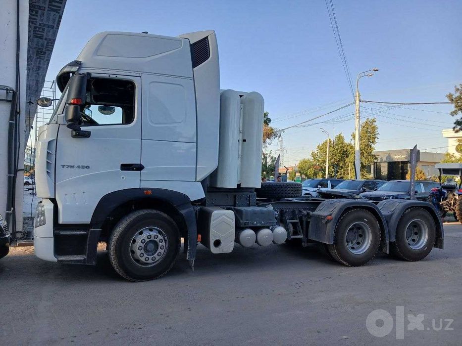 Газли (метан) тягач Howo-T7H, 430 от кучи, 6x4 - (подушка)