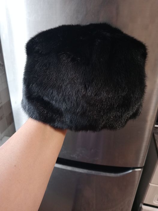 Норковая шуба и норковая шапка