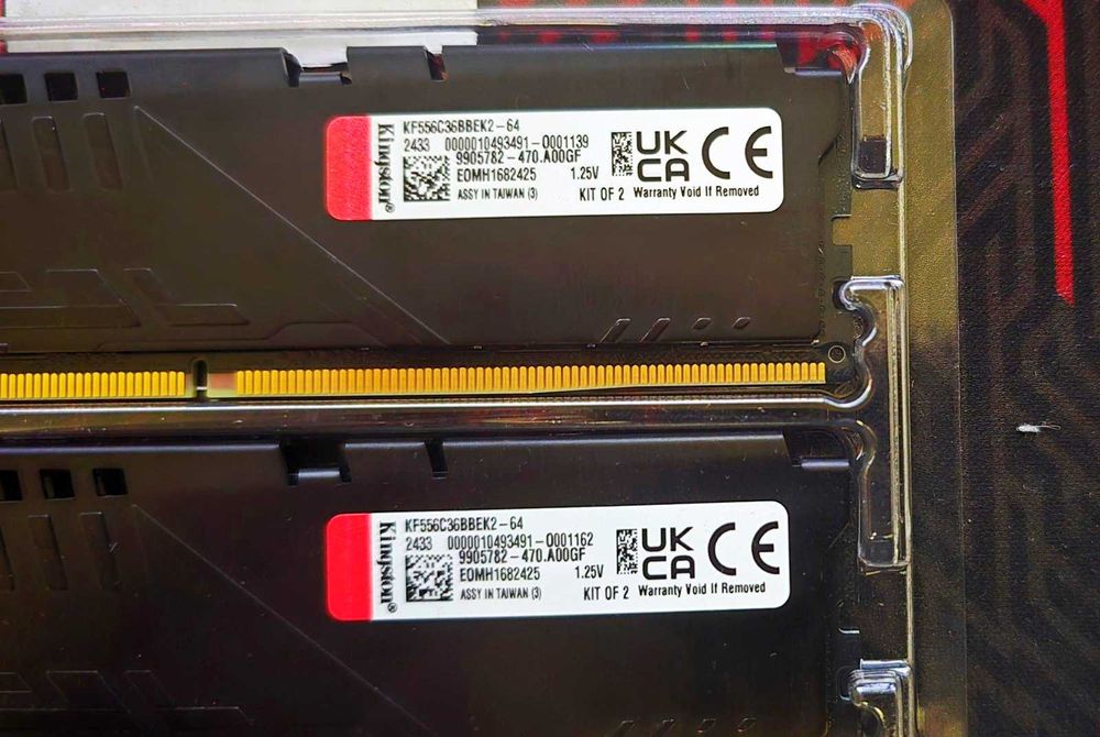 Топ DDR5 64GB (2x32GB) Kingston FURY Beast 5600MHz CL36 – В ГАРАНЦИЯ