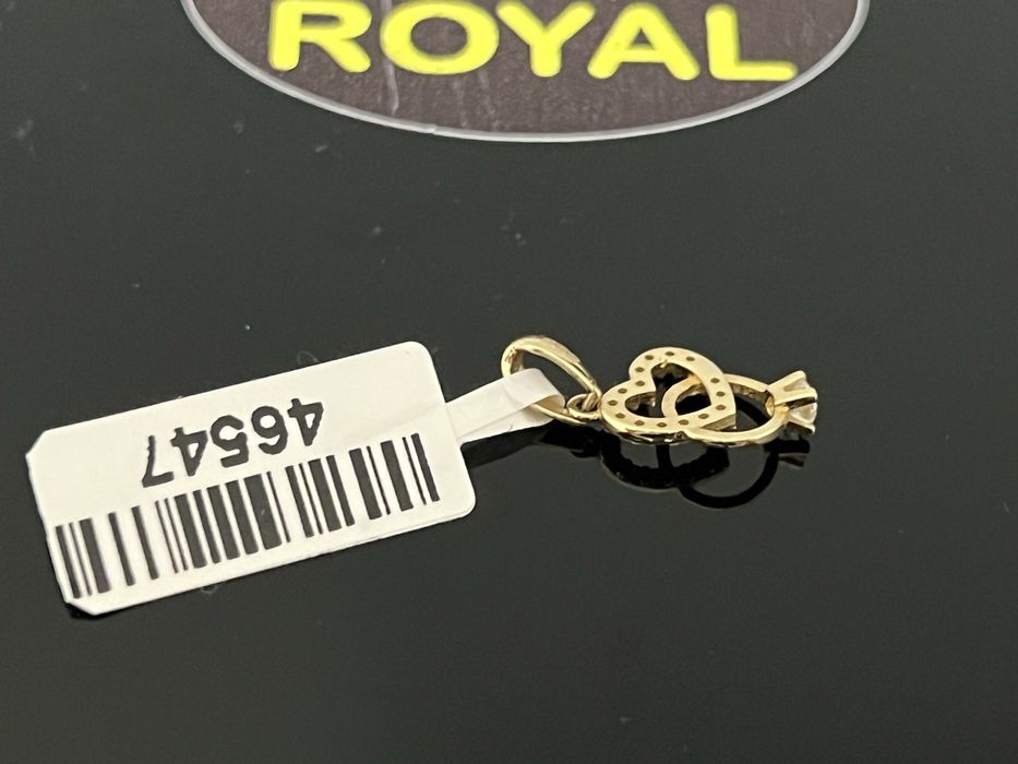 Bijuteria Royal CB ; Pandant aur 14k 585  0,66 gr