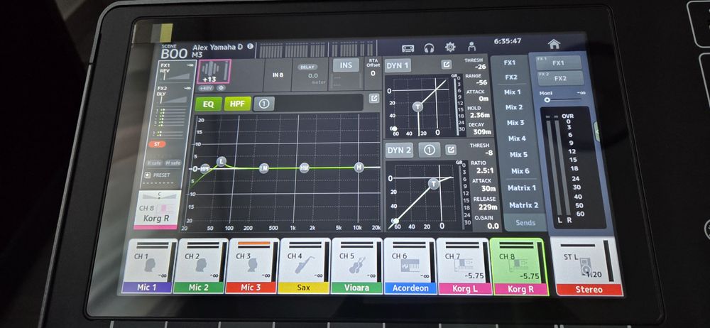 Yamaha DM3  S mixer digital nou