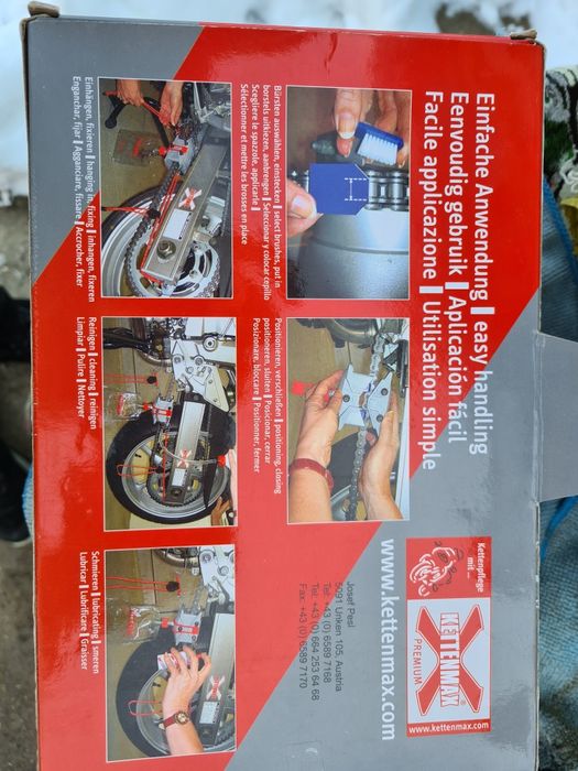 Kit curatare lant moto