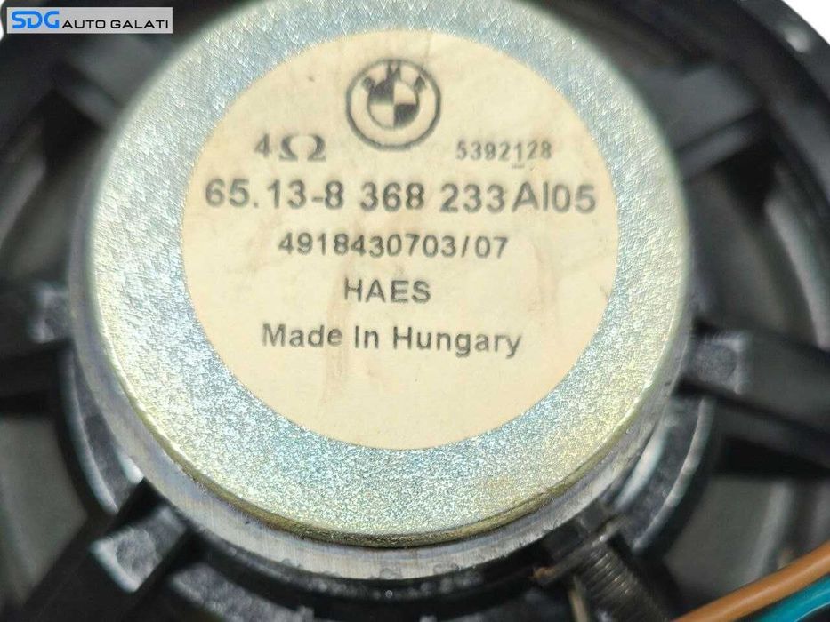 Boxa Difuzor Audio BMW Seria 3 E46 1997 - 2006 Cod 4918430703 [LR1281]