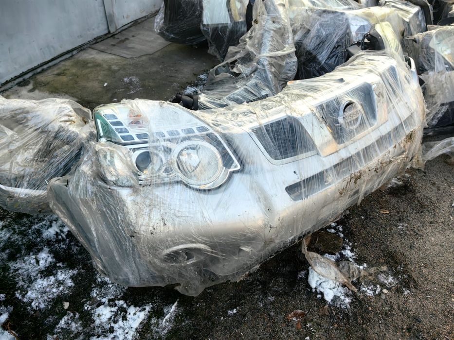 Ноускат бампер фары Nissan Xtrail