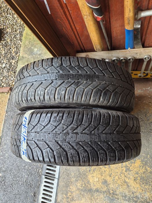 Vând cauciucuri 185/65/15 M+S 2 buc imp Germania  //Semperit//