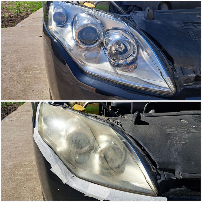 Polish faruri cu polimer