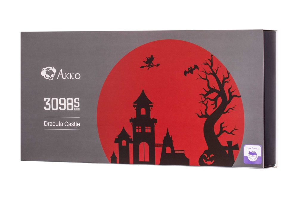 } Клавиатура Akko 3098S RGB Dracula(Hotswappable) CS Silver RGB: 1 364 000 so’m